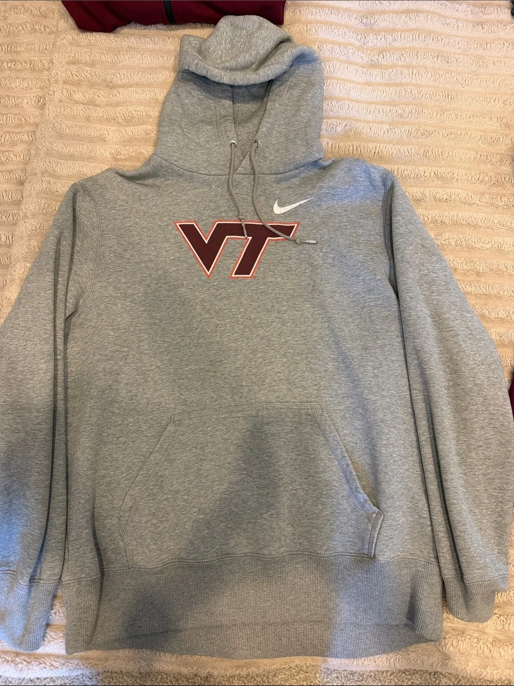 Nike Men's Virginia Tech Gray Hoodie